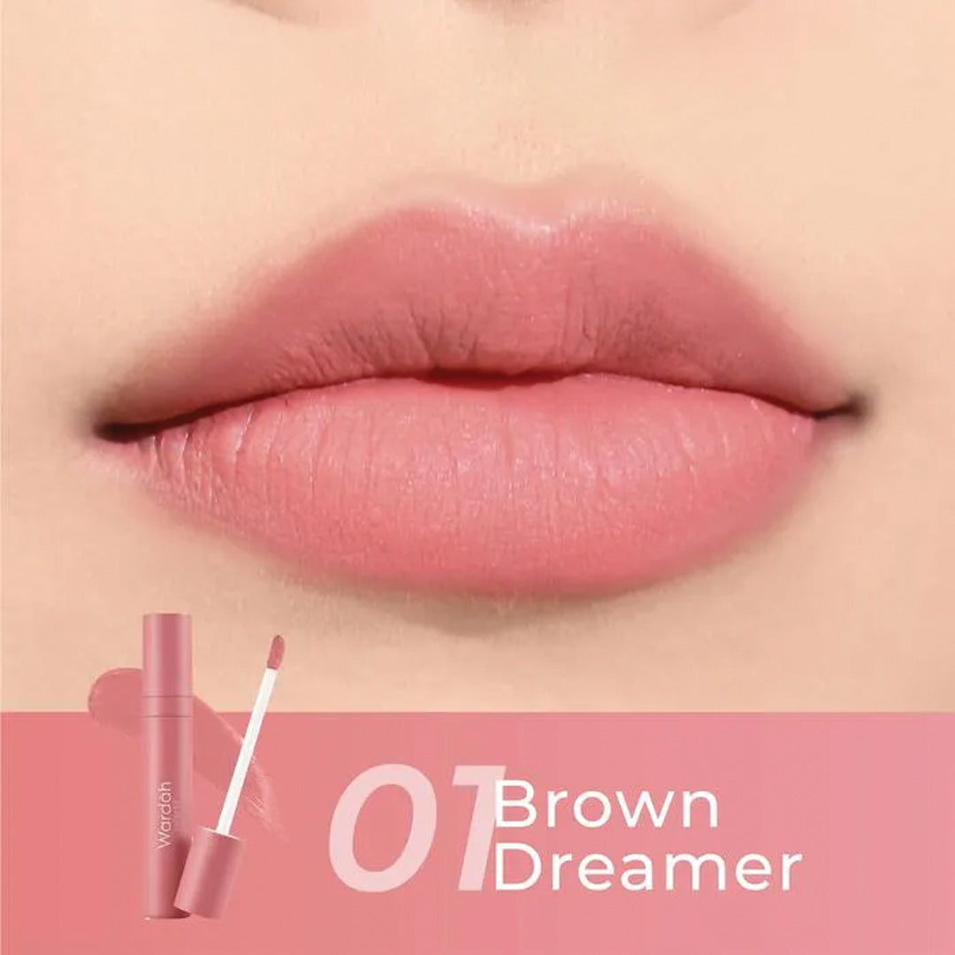 Wardah Colorfit Velvet Matte Lip Mousse – Long-Lasting & Waterproof