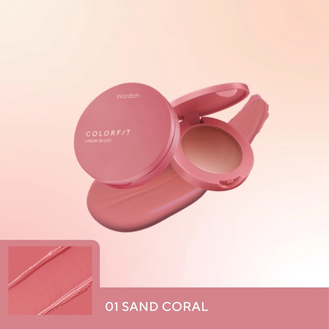 Wardah Colorfit Cream Blush – Lightweight & Buildable