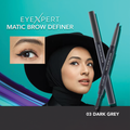 Wardah EyeXpert Matic Brow Definer - Waterproof,Oval Shaped Tip, Last 8 Hours, Powdery Texture,Natural Finish
