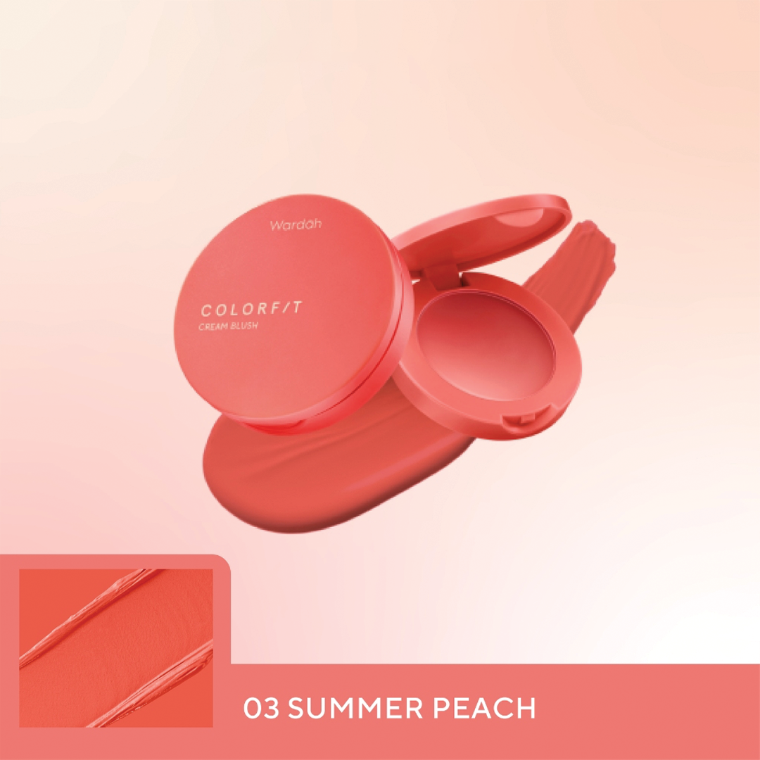 Wardah Colorfit Cream Blush – Lightweight & Buildable