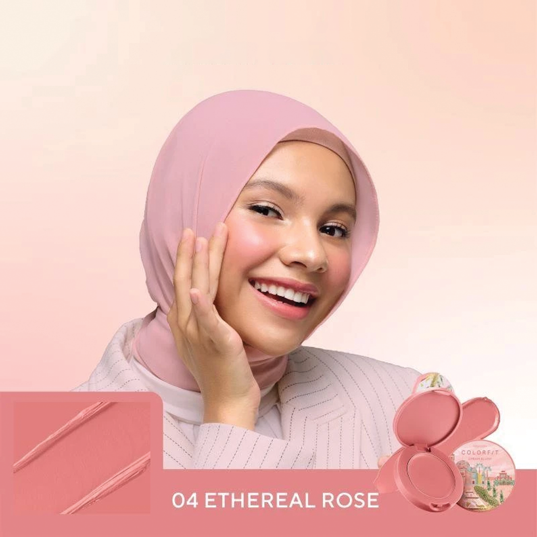 Wardah Colorfit Cream Blush – Lightweight & Buildable
