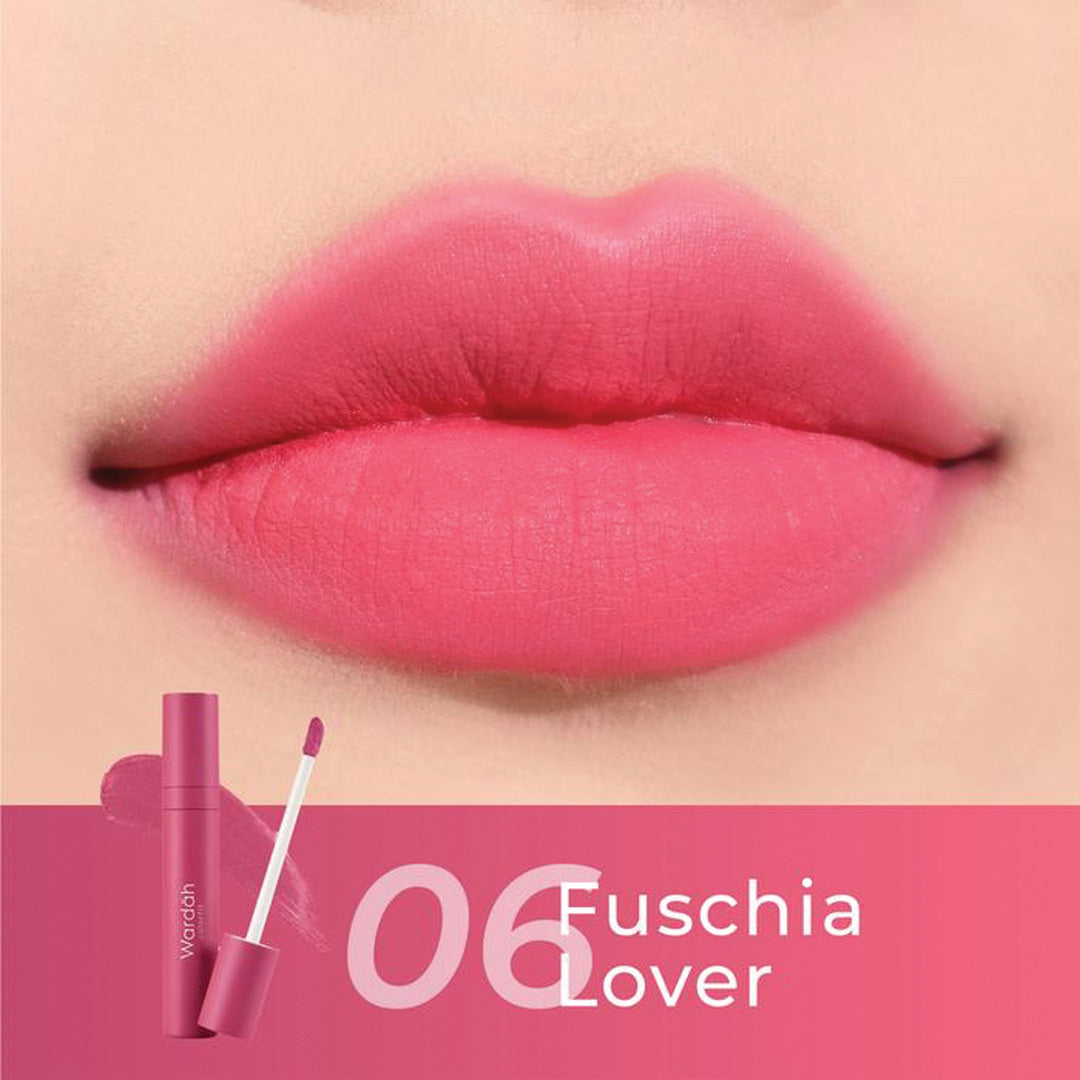 Wardah Colorfit Velvet Matte Lip Mousse – Long-Lasting & Waterproof