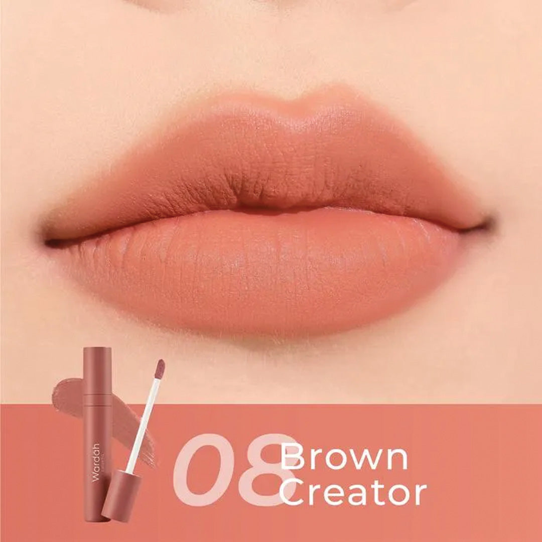 Wardah Colorfit Velvet Matte Lip Mousse – Long-Lasting & Waterproof