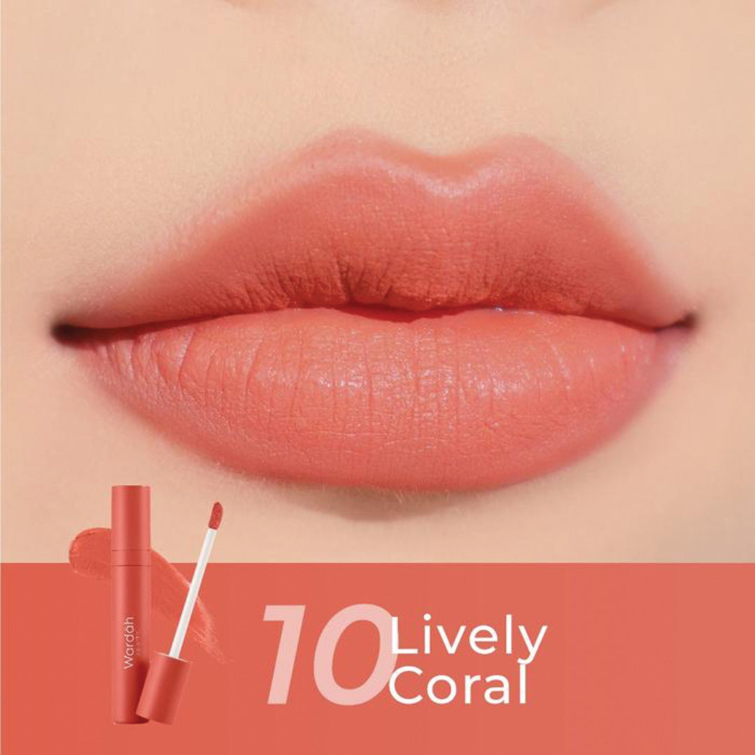 Wardah Colorfit Velvet Matte Lip Mousse – Long-Lasting & Waterproof