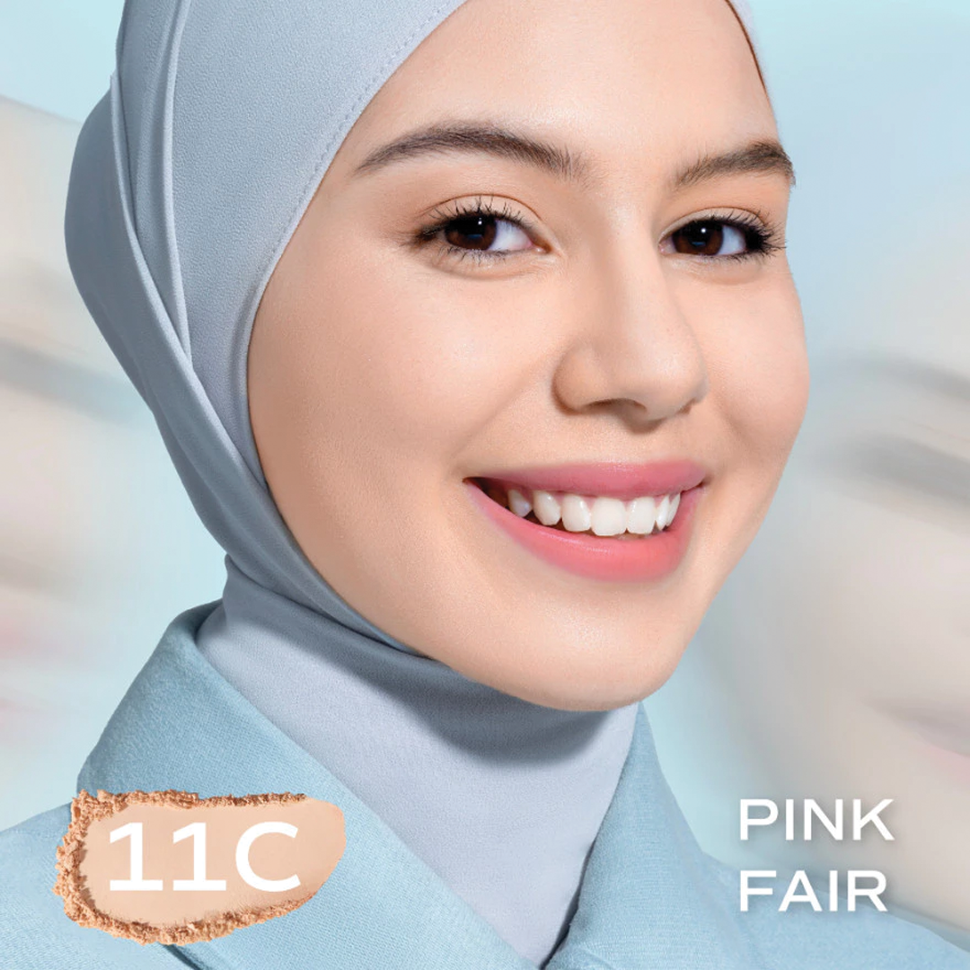 Wardah Colorfit Velvet Powder Foundation SPF33 PA++