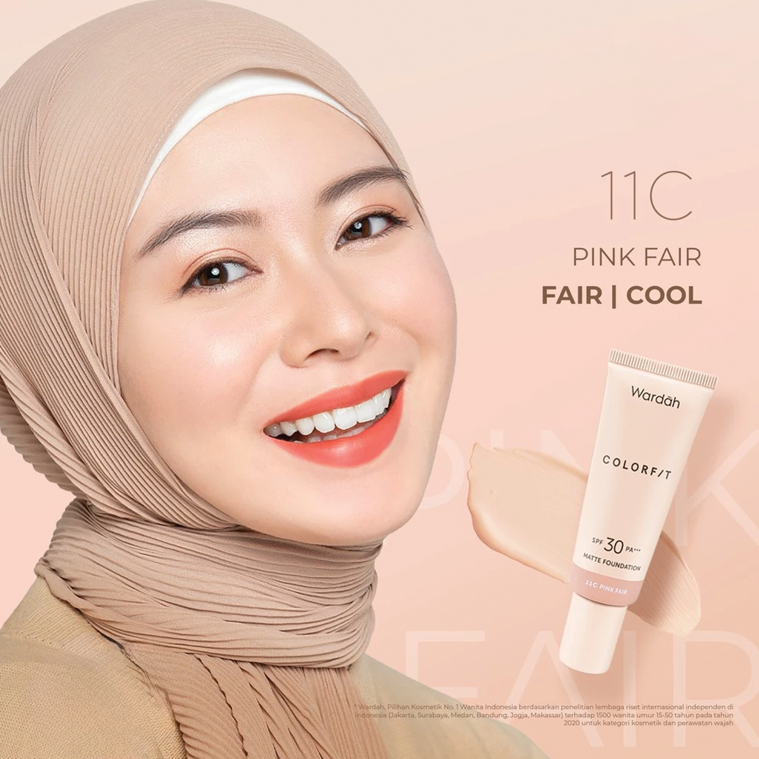 Wardah Colorfit Matte Foundation