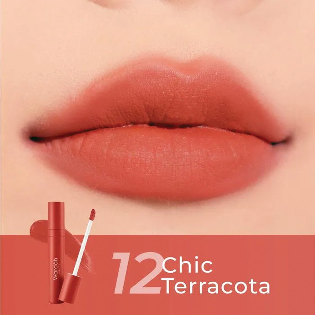 Wardah Colorfit Velvet Matte Lip Mousse – Long-Lasting & Waterproof