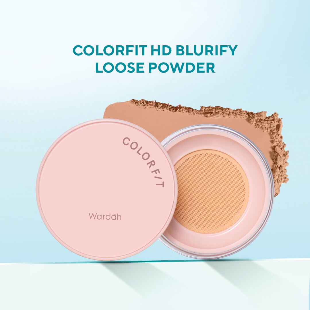 Wardah Colorfit HD Blurify Loose Powder 15 g