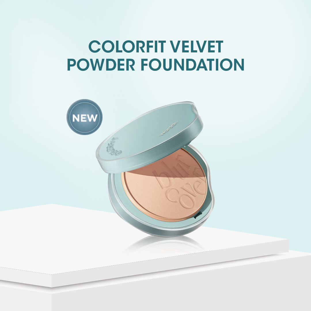 Wardah Colorfit Velvet Powder Foundation SPF33 PA++