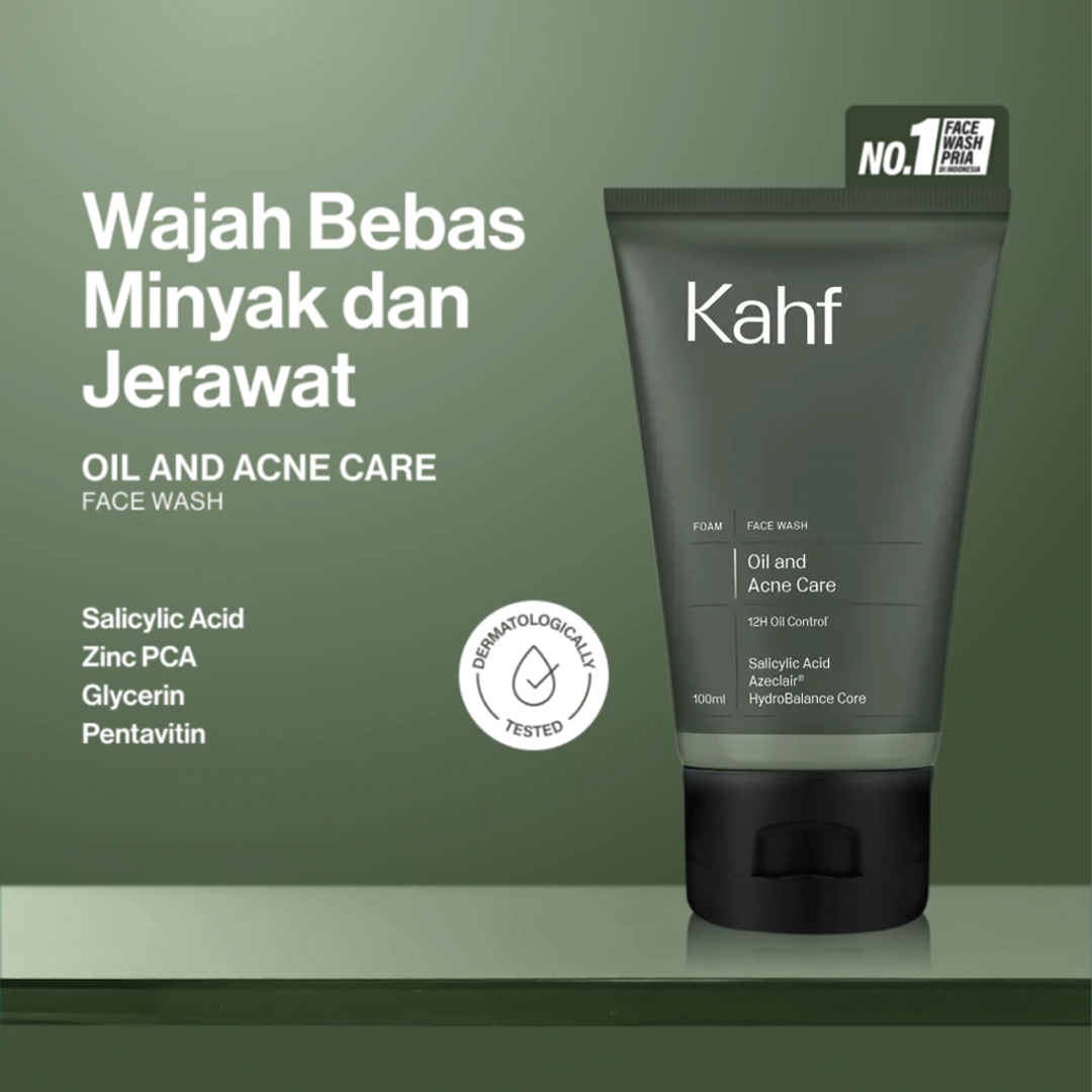 Kahf Oil and Acne Care Face Wash 100 ml