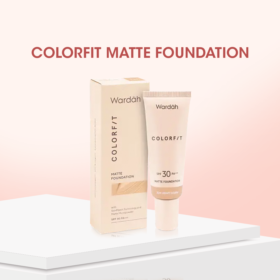 Wardah Colorfit Matte Foundation