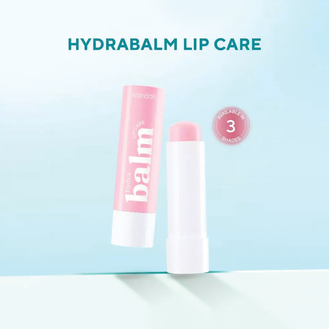 Wardah Hydrabalm Lip Care 4g-Longer Hydration Stronger Lip Barrier-12H Hydration,SPF 15+Vit C