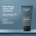 Kahf Triple+ Protection Sunscreen Moisturizer 30 ml