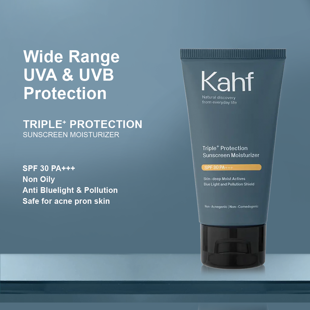 Kahf Triple+ Protection Sunscreen Moisturizer 30 ml