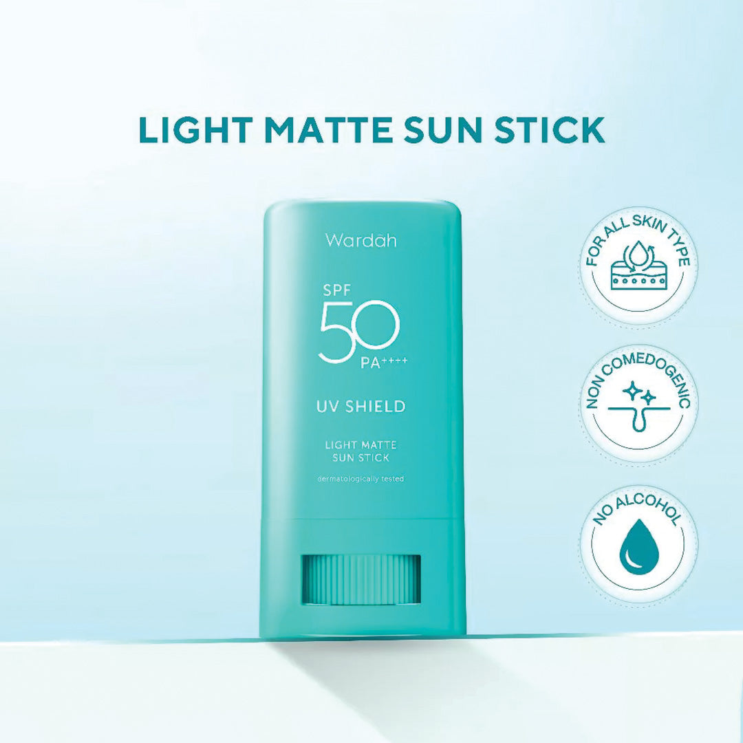 Wardah UV Shield Light Matte Sun Stick 22 g