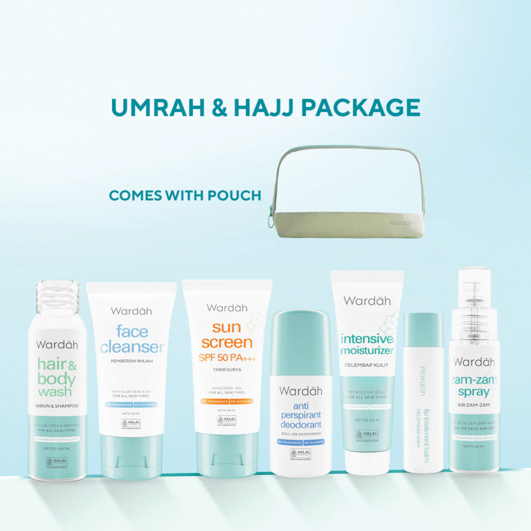 Wardah Umrah & Hajj - Ultimate Care Package