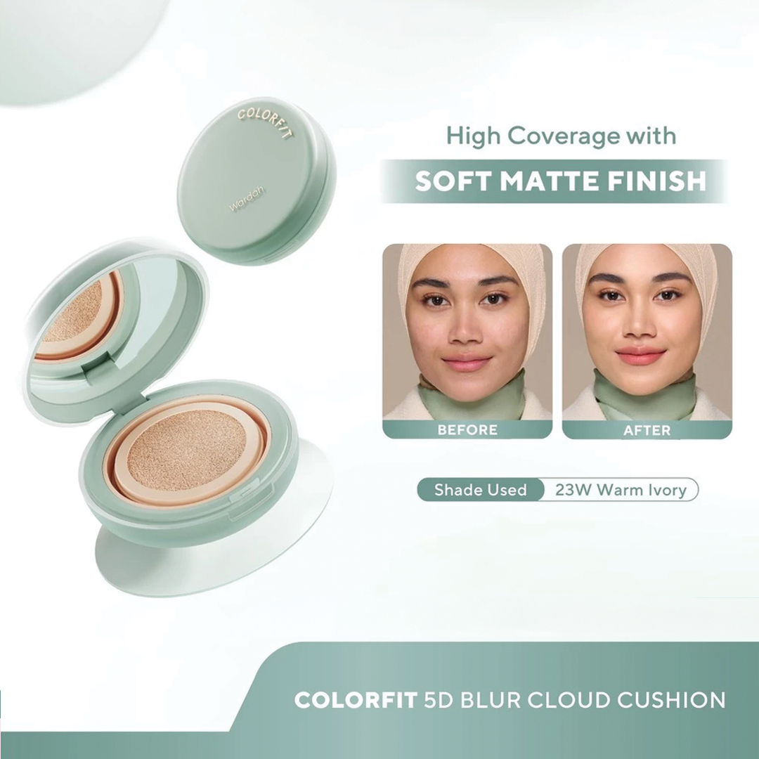 Wardah Colorfit 5D Cloud Cushion SPF50 PA++++
