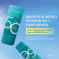 Wardah UV Shield Acne Calming Sunscreen Serum SPF 50 PA++++ 40 ml
