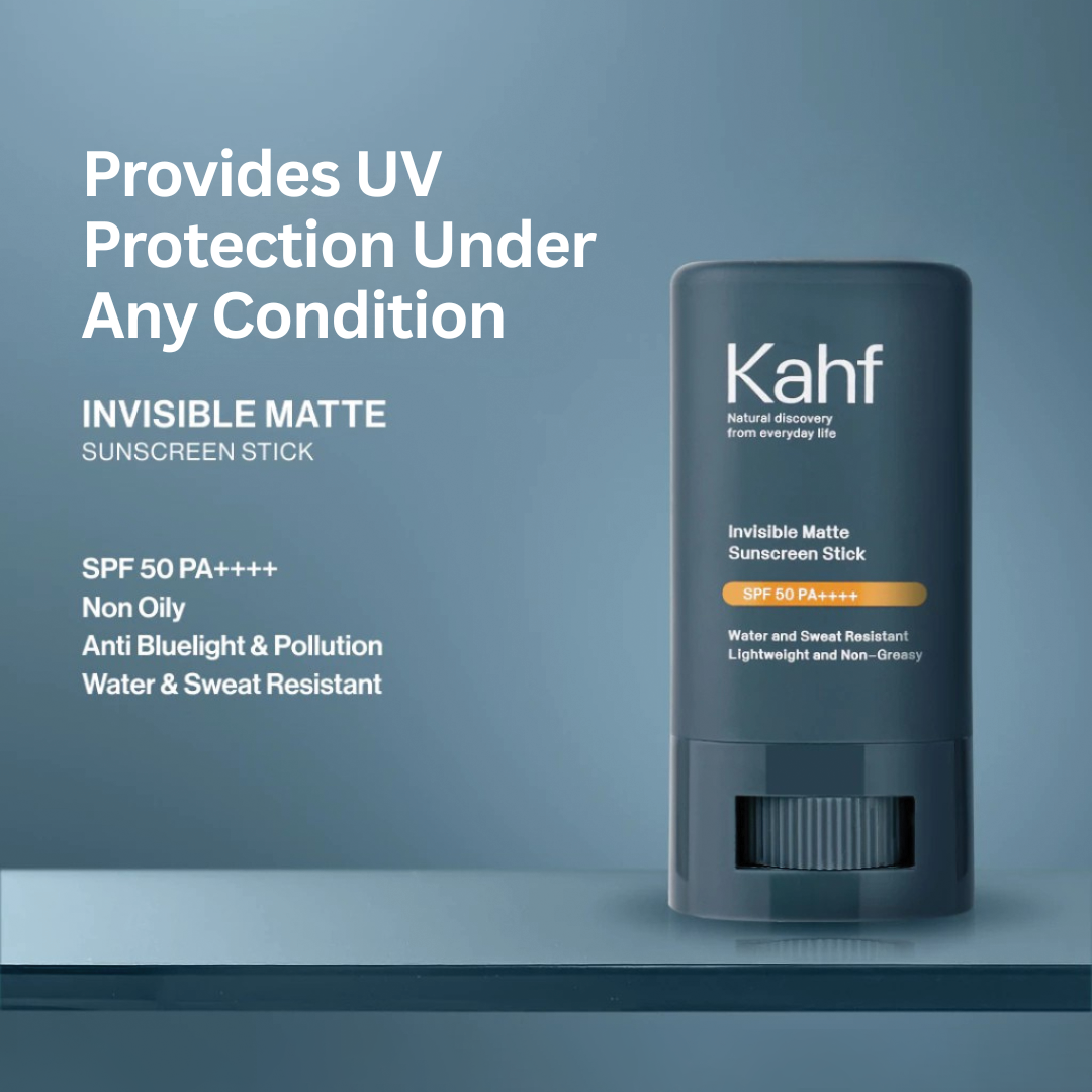 Kahf Invisible Matte Sunscreen Stick 22 g