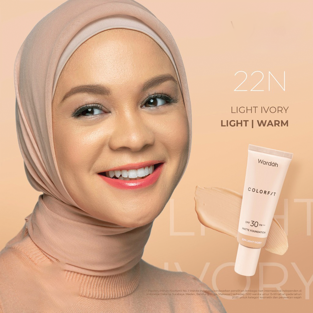 Wardah Colorfit Matte Foundation