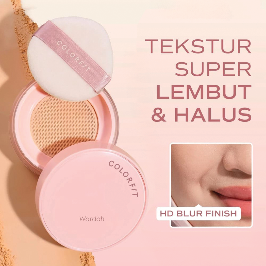 Wardah Colorfit HD Blurify Loose Powder 15 g