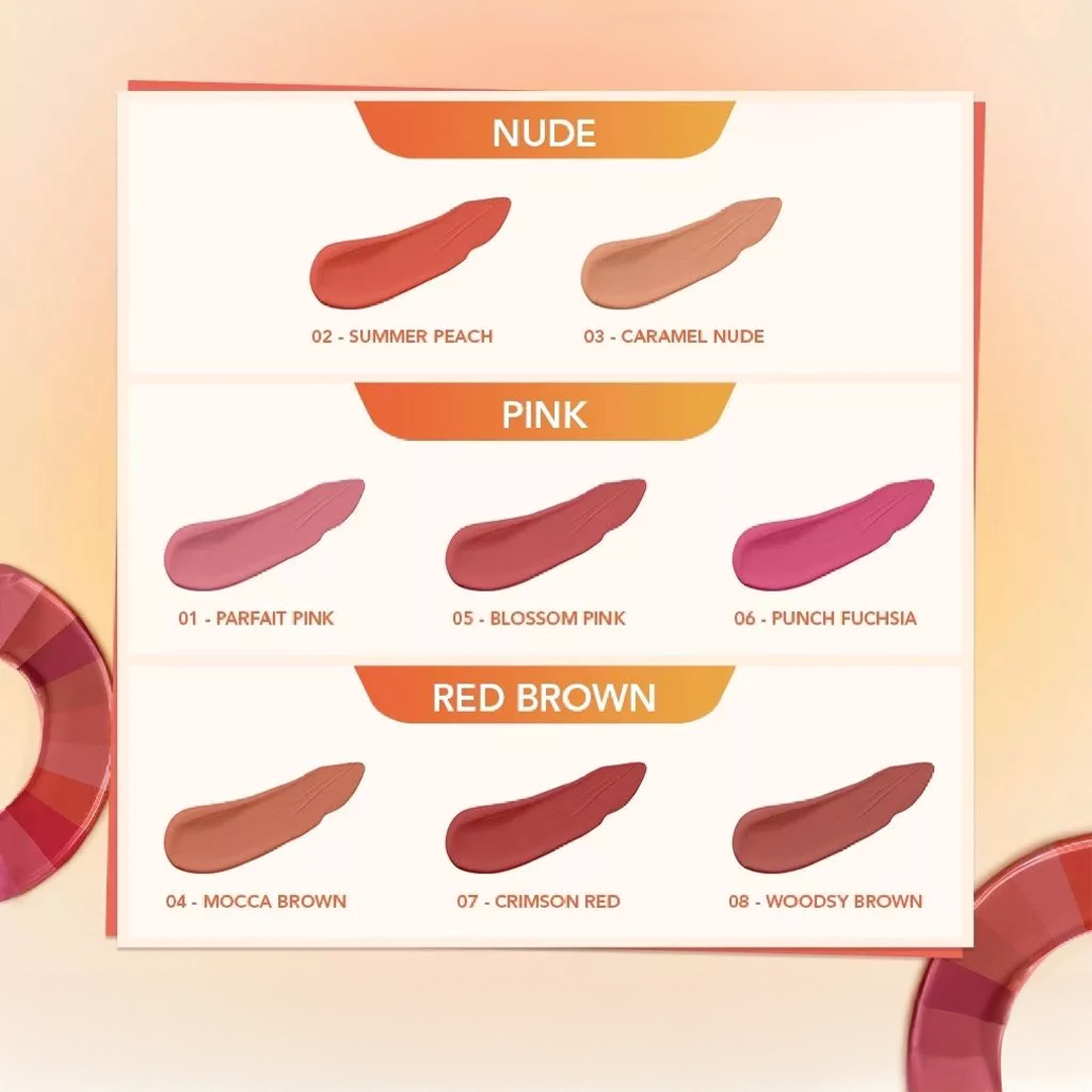 Wardah Colorfit Ultralight Matte Lipstick