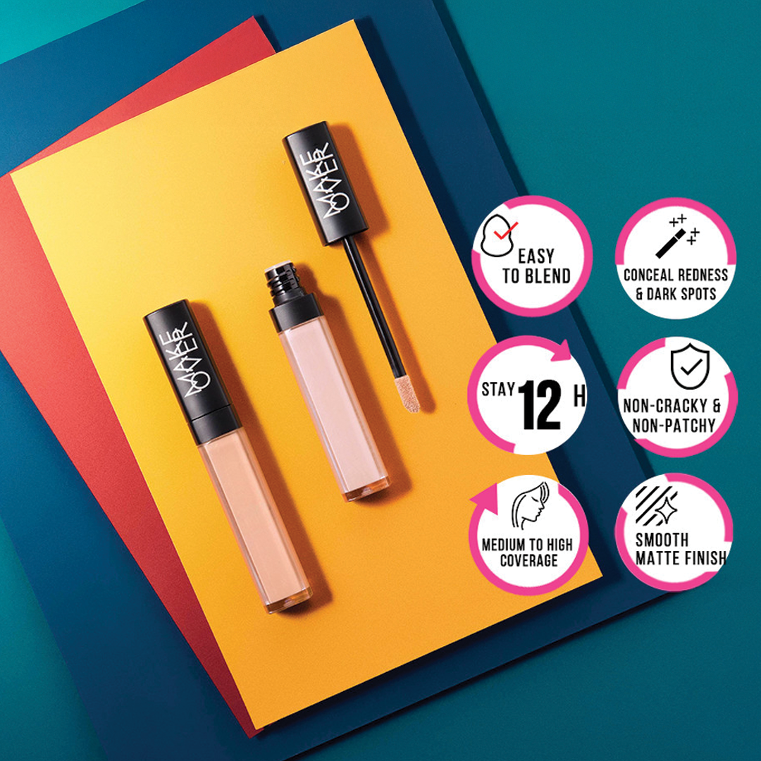 MAKE OVER Powerstay Total Cover Liquid Concealer 6.5 ml