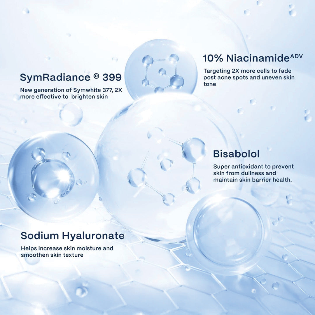 Wardah SymRadianceⓇ 399 10% Niacinamide Bright & Barrier Repair Serum 30 ml