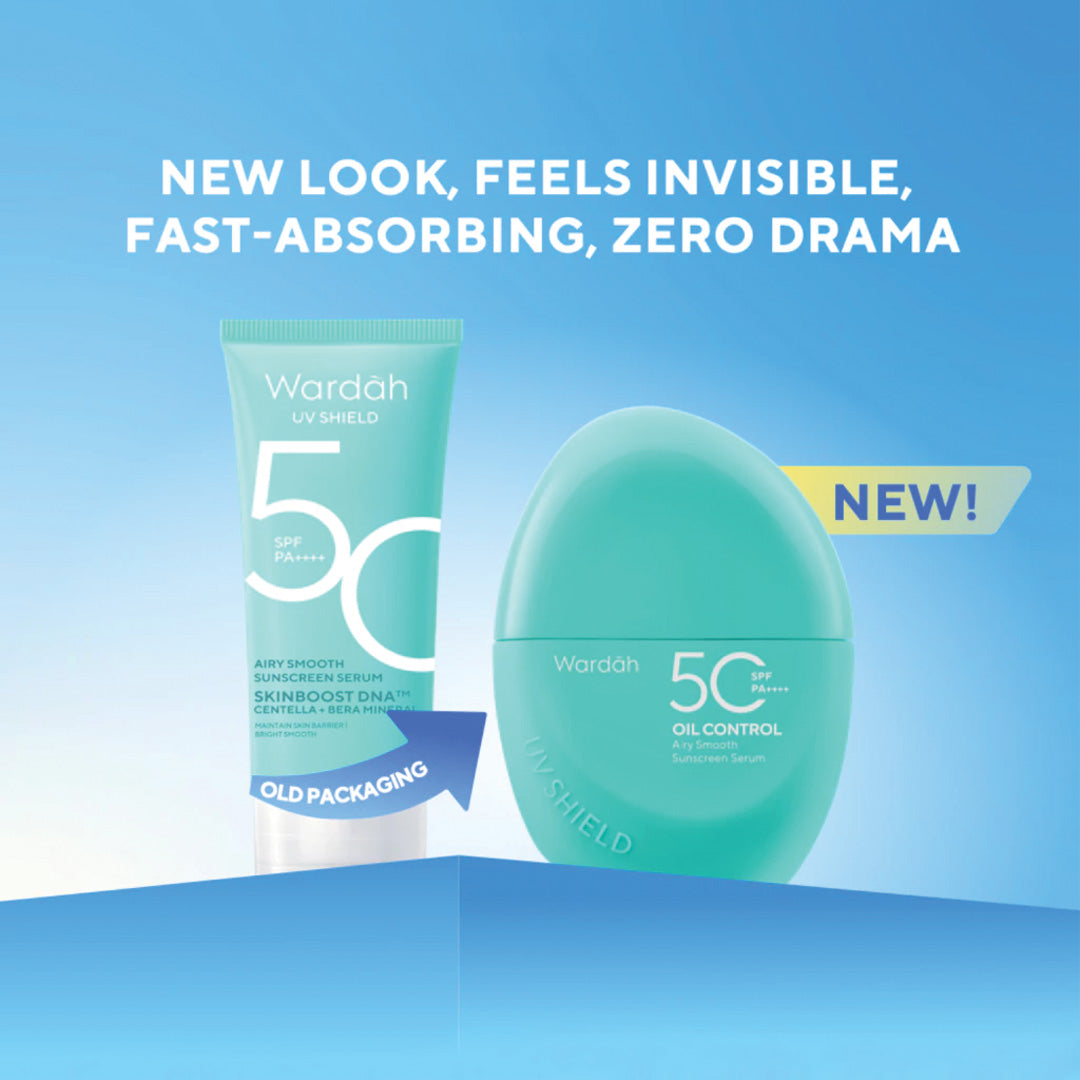 Wardah UV Shield Airy Smooth Sunscreen Serum SPF 50 PA++++ 40 ml