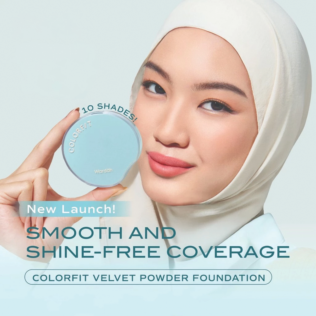 Wardah Colorfit Velvet Powder Foundation SPF33 PA++