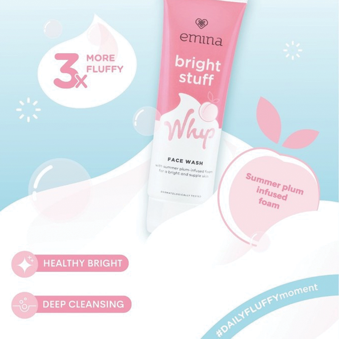 Emina Bright Stuff Whip Face Wash 50 ml