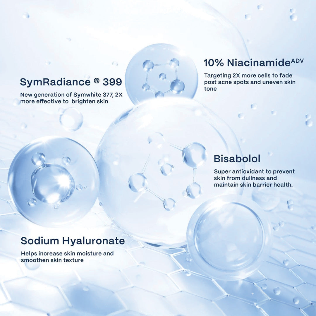 Wardah Symradiance® 399 5% Niacinamide ADV Bright & Barrier Boost Moisture Gel 30 g