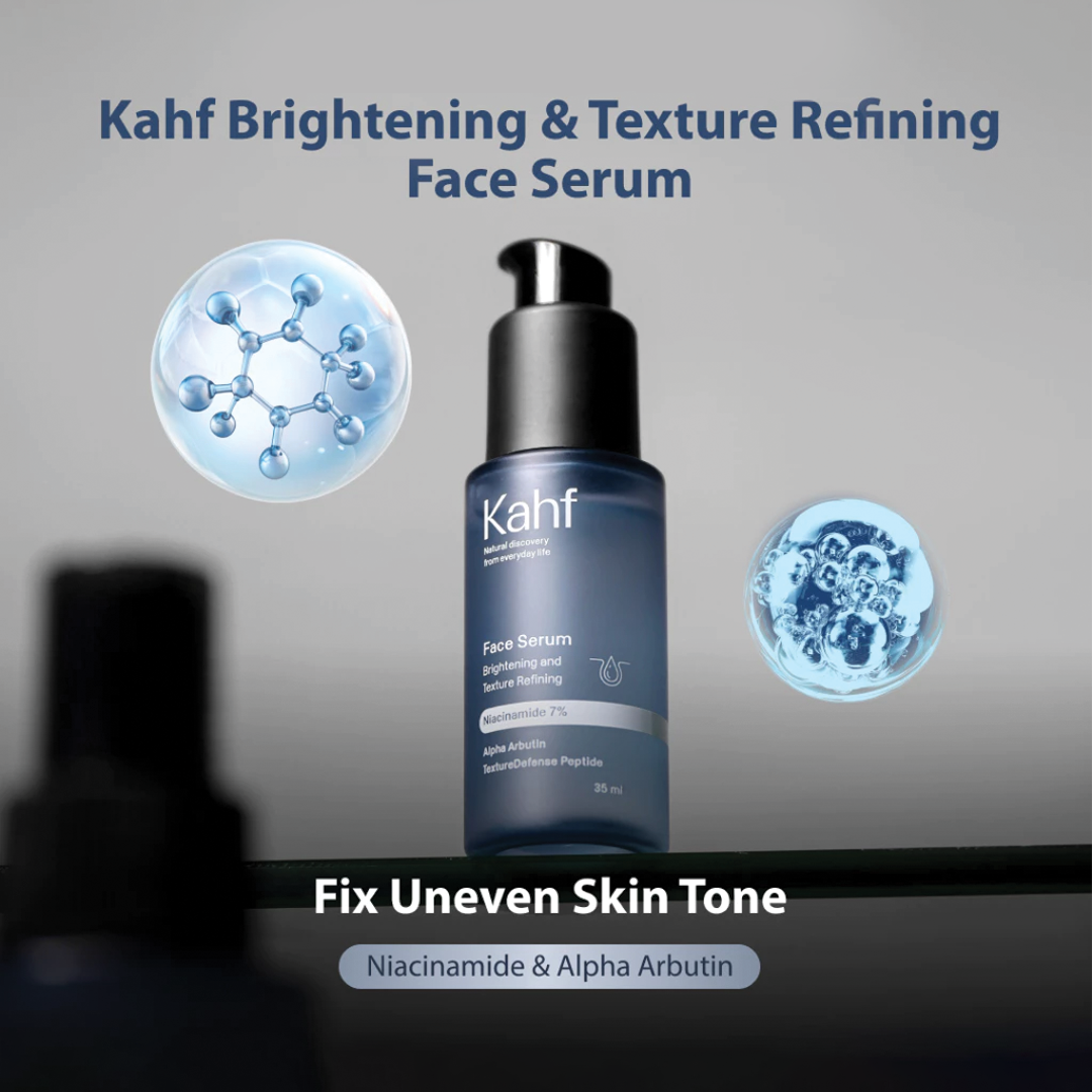 Kahf Brightening and Texture Refining Face Serum 35 ml -  Niacinimide 7%