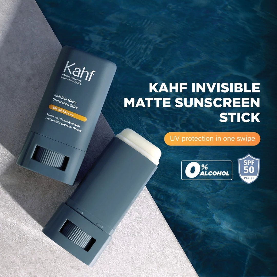 Kahf Invisible Matte Sunscreen Stick 22 g