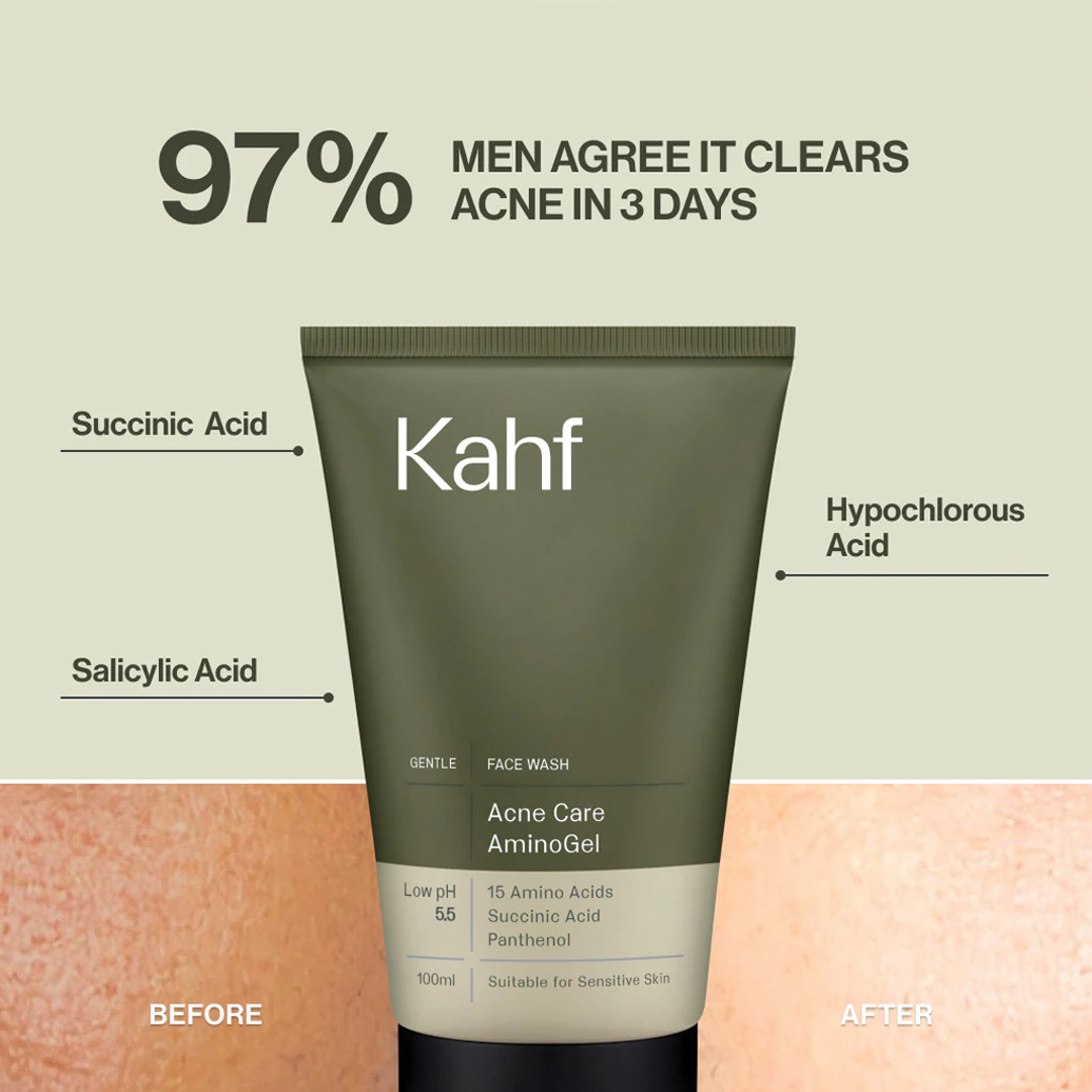 Kahf Acne Care AminoGel Face Wash 100 ml