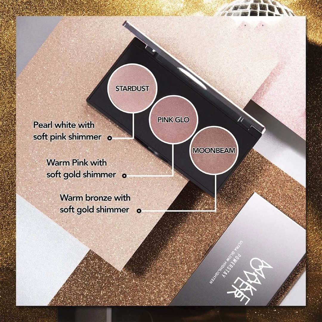 MAKE OVER Powerstay Ultra Glow Highlighter 3 x 3.5 g