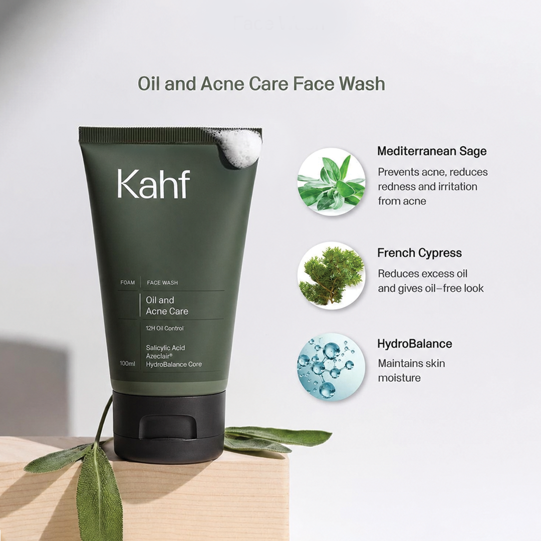 Kahf Oil and Acne Care Face Wash 100 ml