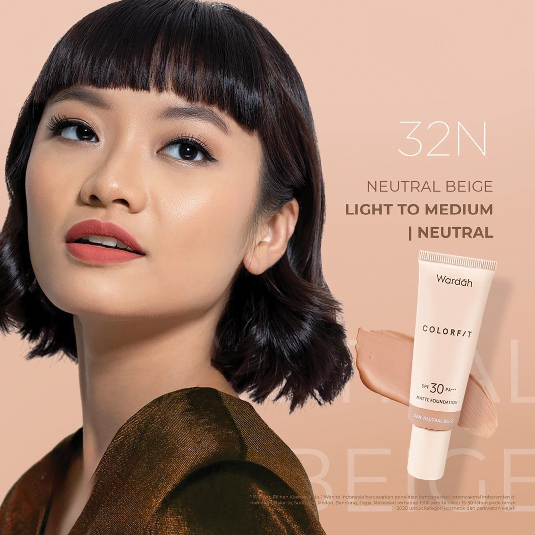 Wardah Colorfit Matte Foundation