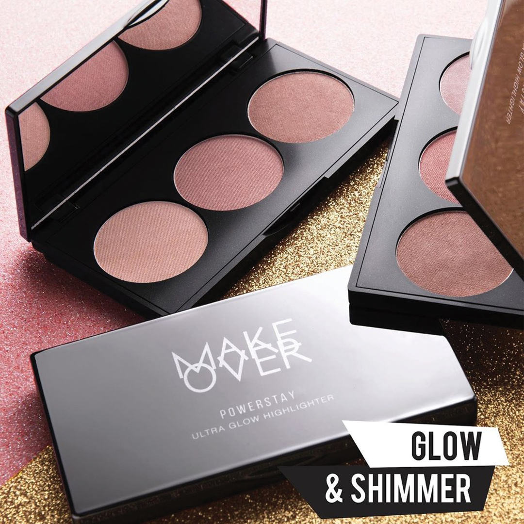 MAKE OVER Powerstay Ultra Glow Highlighter 3 x 3.5 g