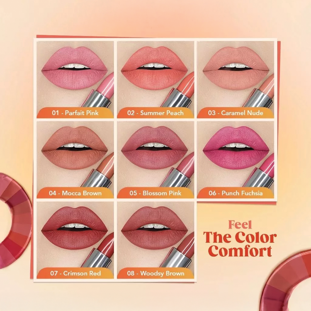 Wardah Colorfit Ultralight Matte Lipstick