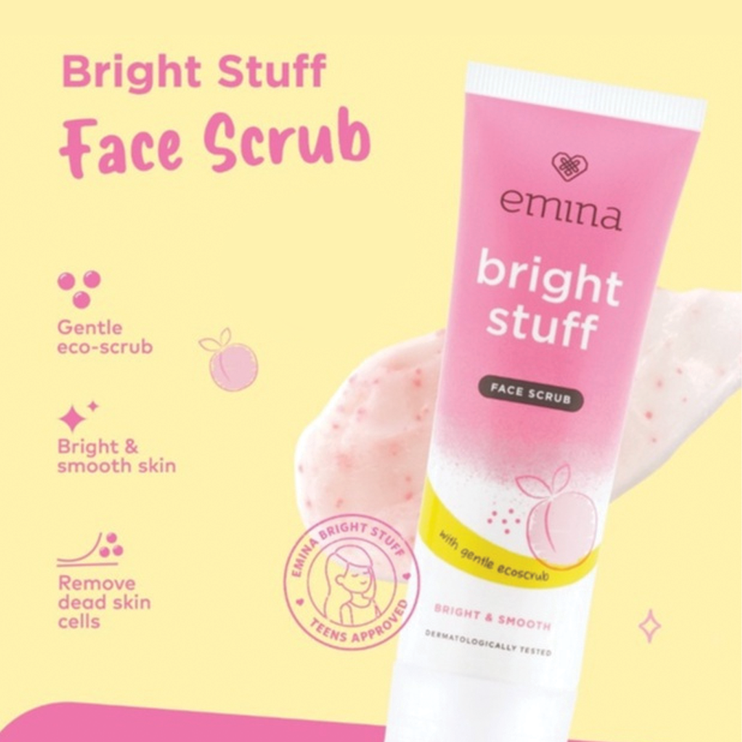 Emina Bright Stuff Face Scrub 50 ml