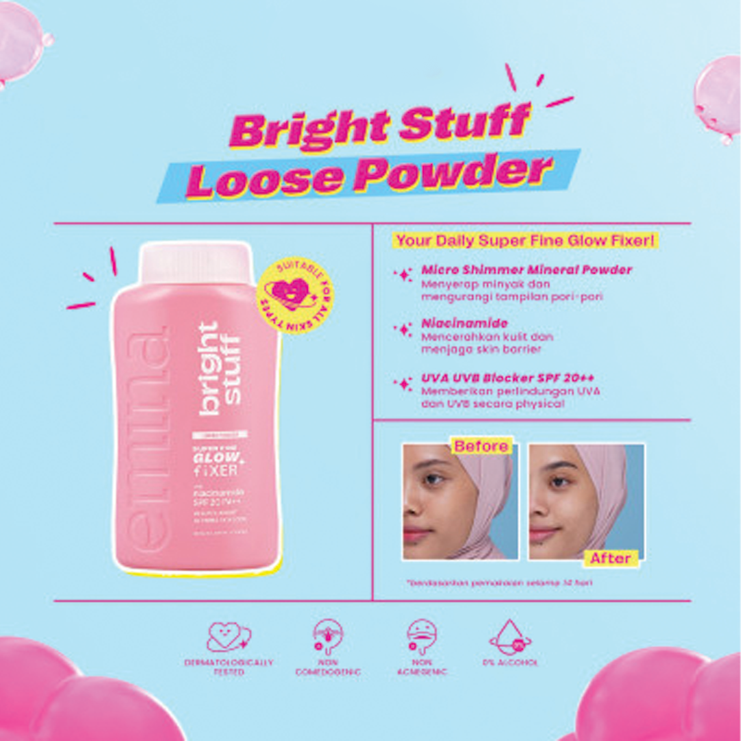 Emina Bright Stuff Loose Powder 55 g