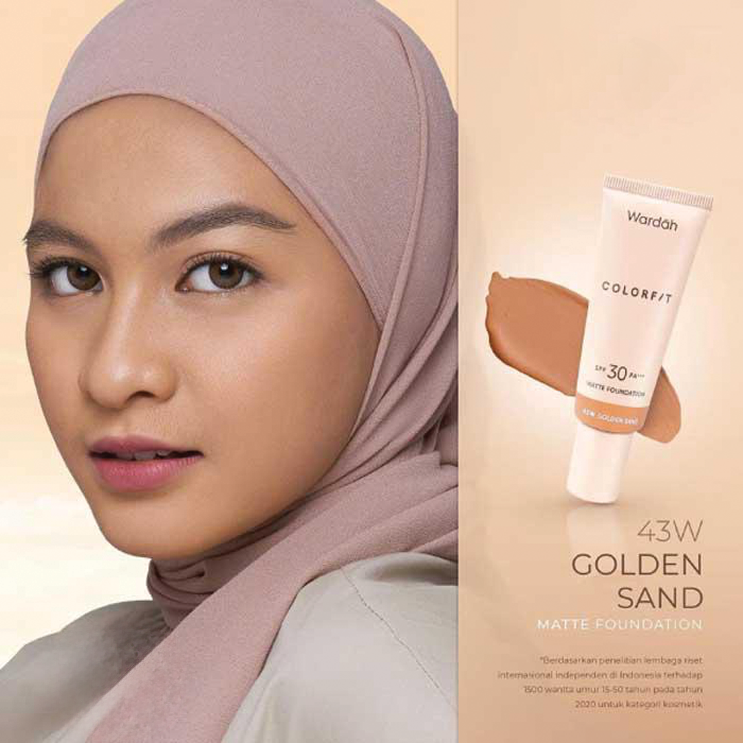 Wardah Colorfit Matte Foundation
