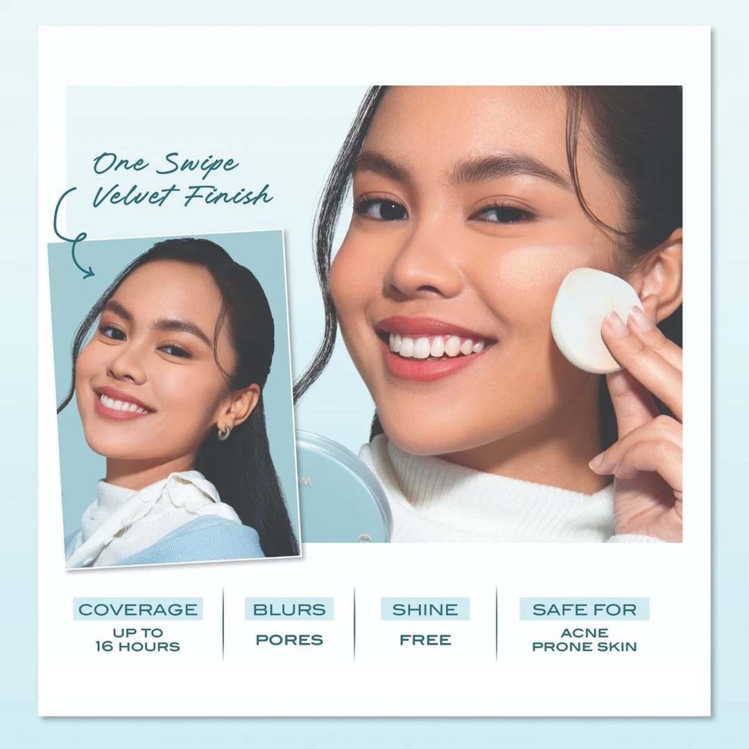 Wardah Colorfit Velvet Powder Foundation SPF33 PA++