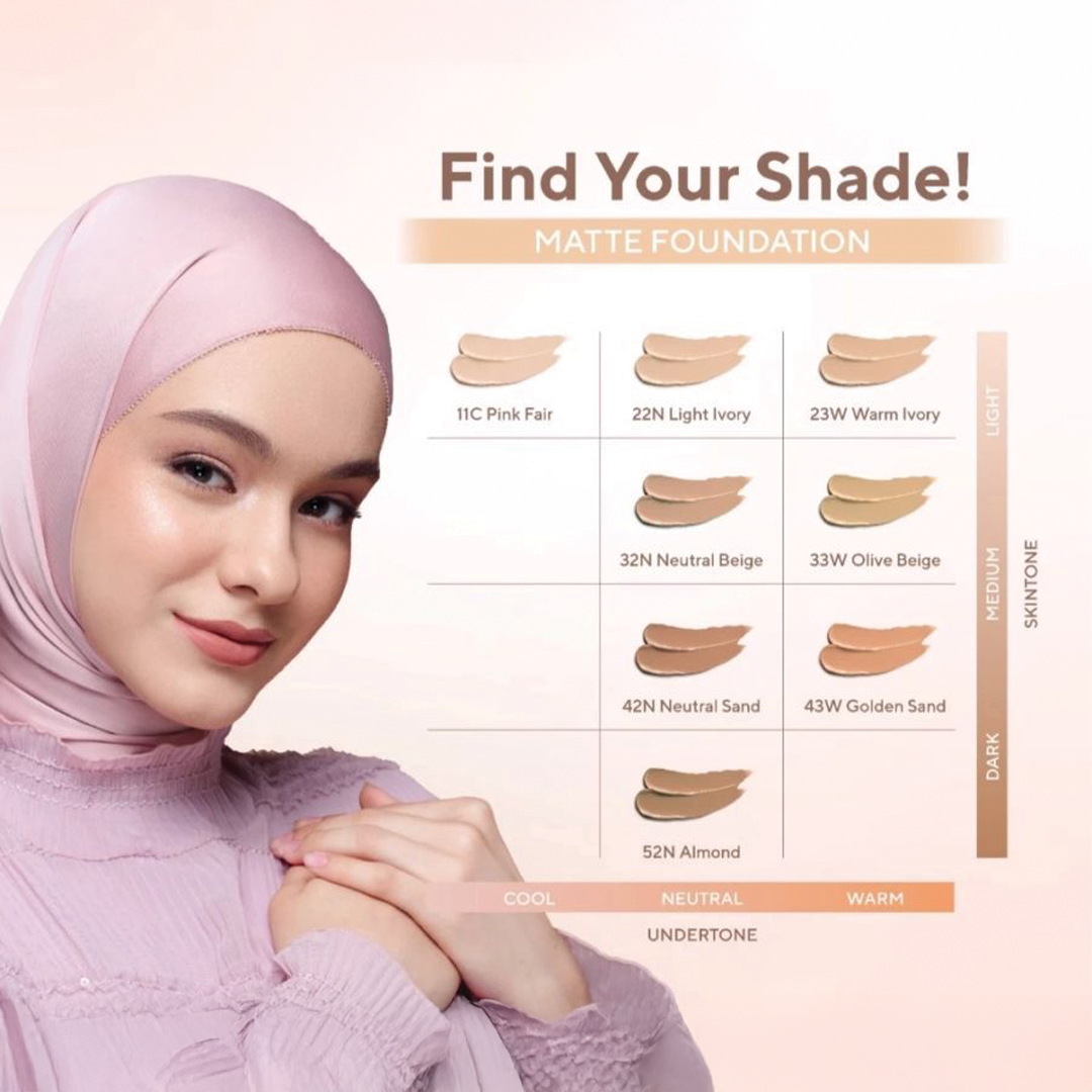 Wardah Colorfit Matte Foundation