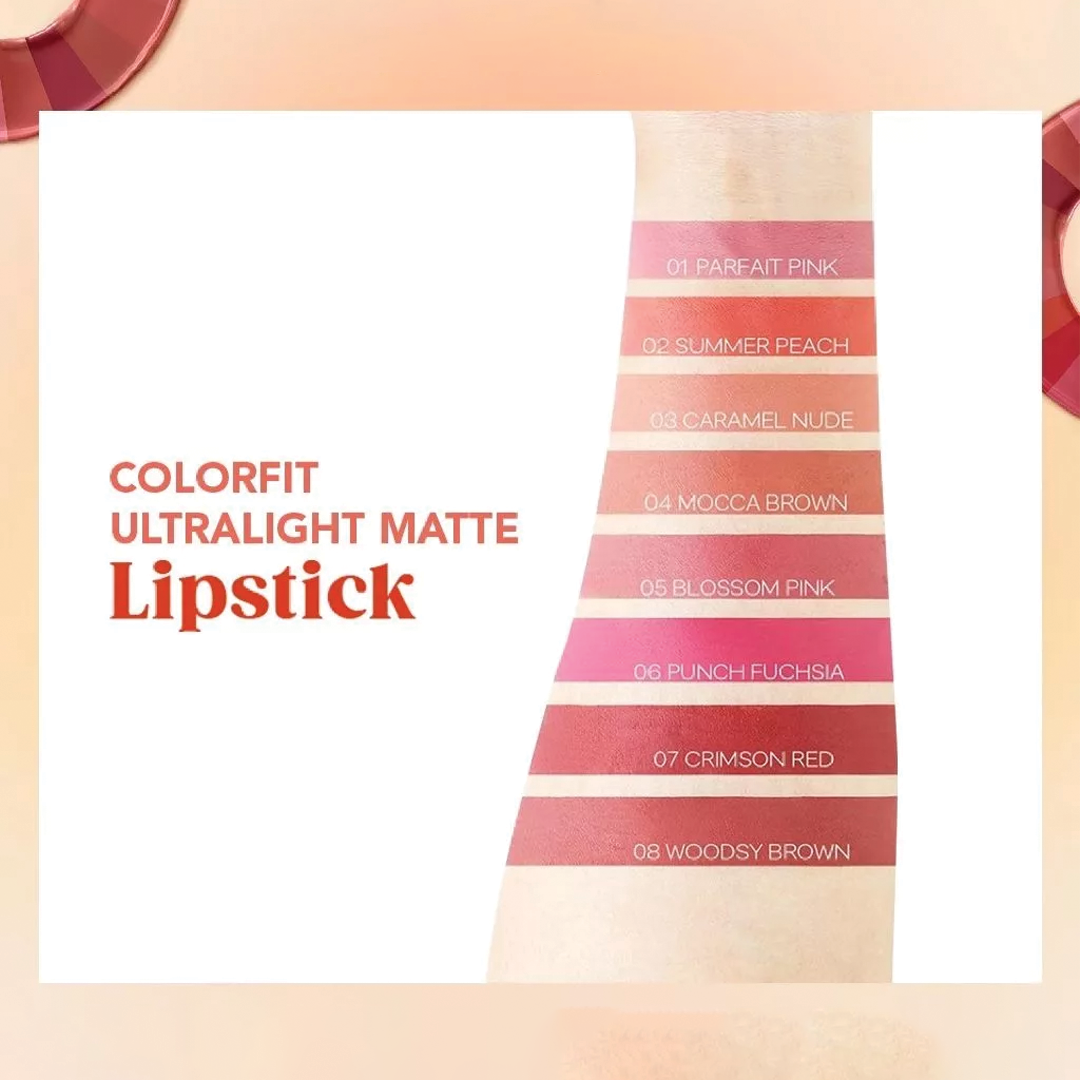 Wardah Colorfit Ultralight Matte Lipstick