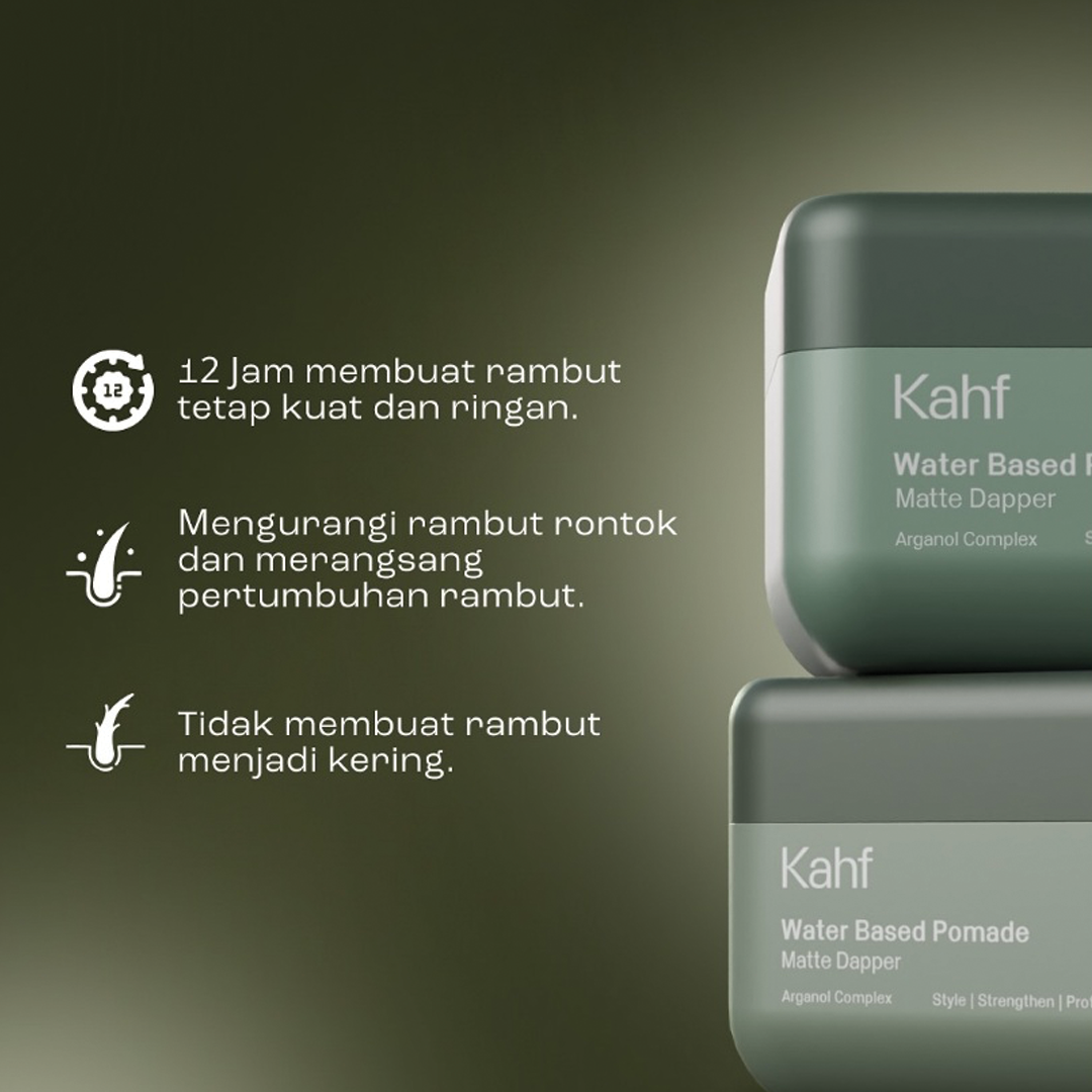 Kahf Matte Dapper Water Based Pomade 70 g