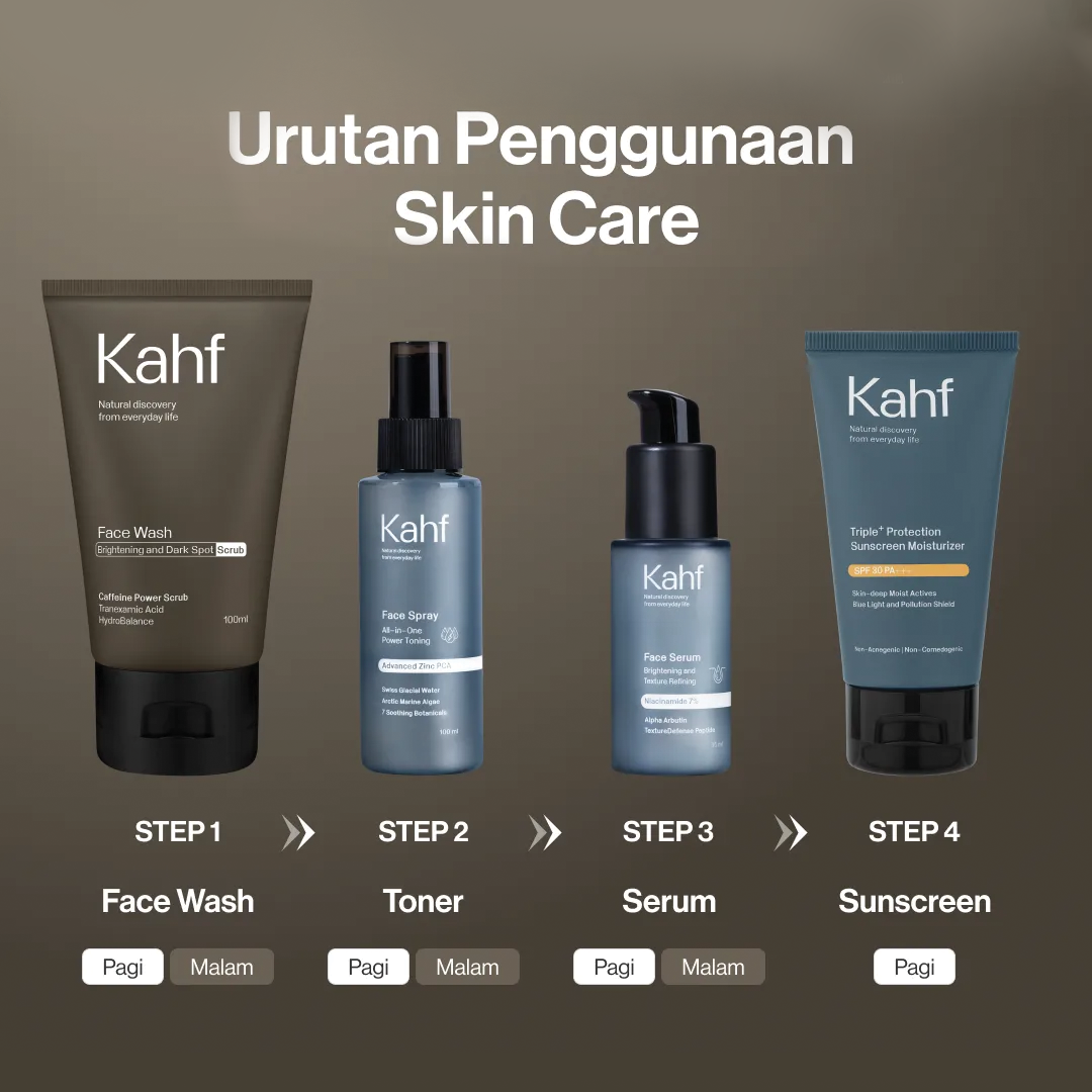 Kahf Brightening and Dark Spot Scrub Face Wash 100 ml