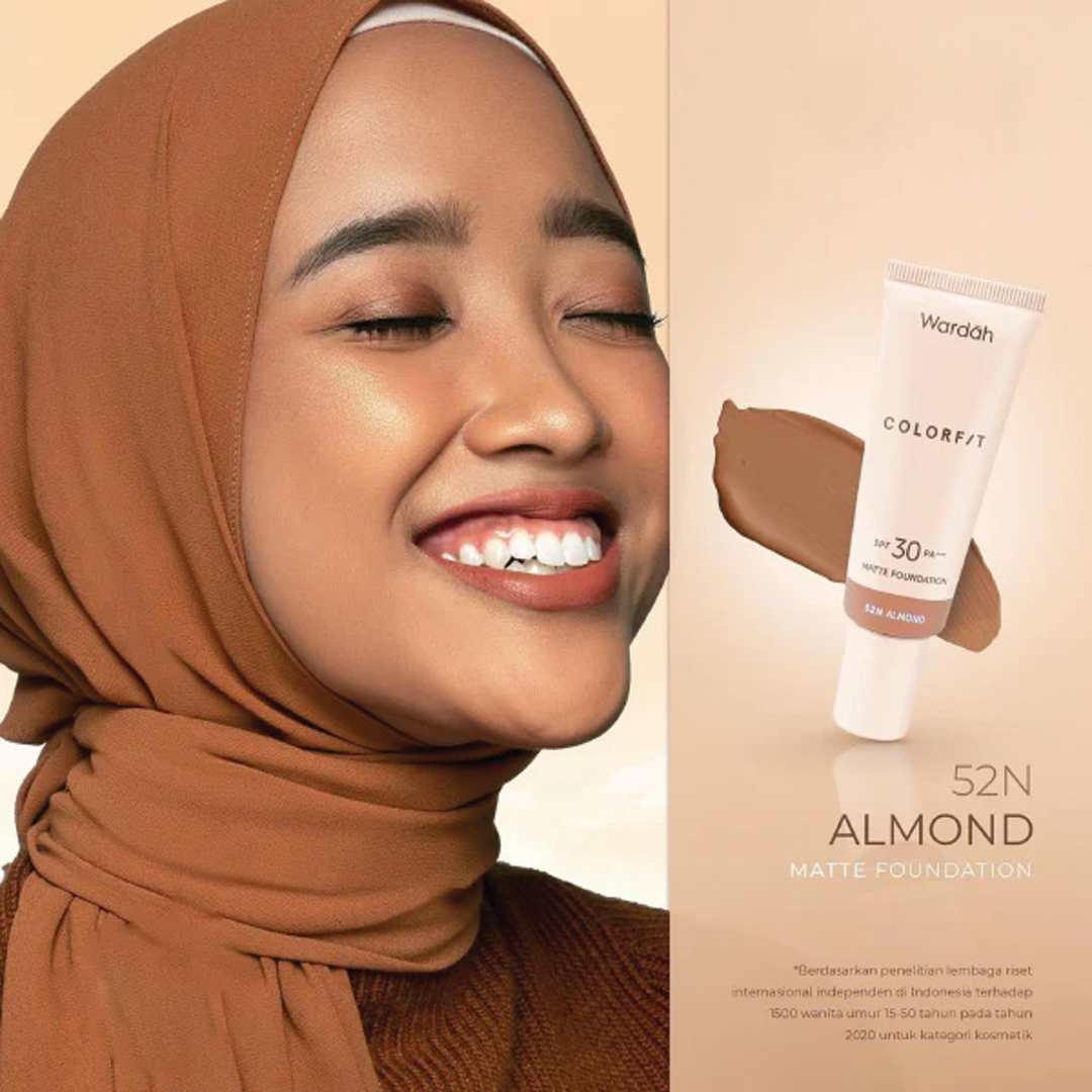 Wardah Colorfit Matte Foundation