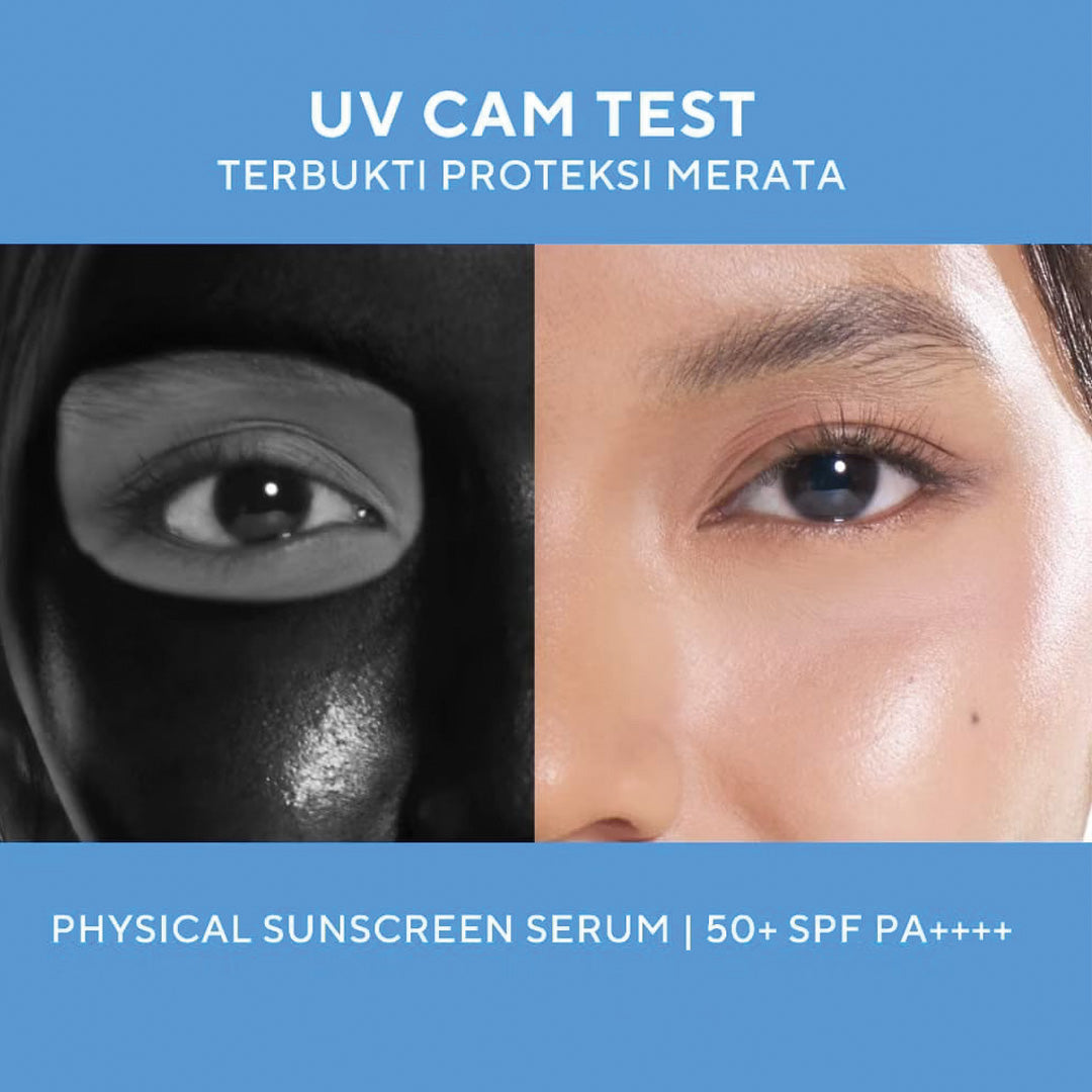 Wardah UV Shield Physical Sunscreen Serum SPF 50+ PA++++ 30 ml